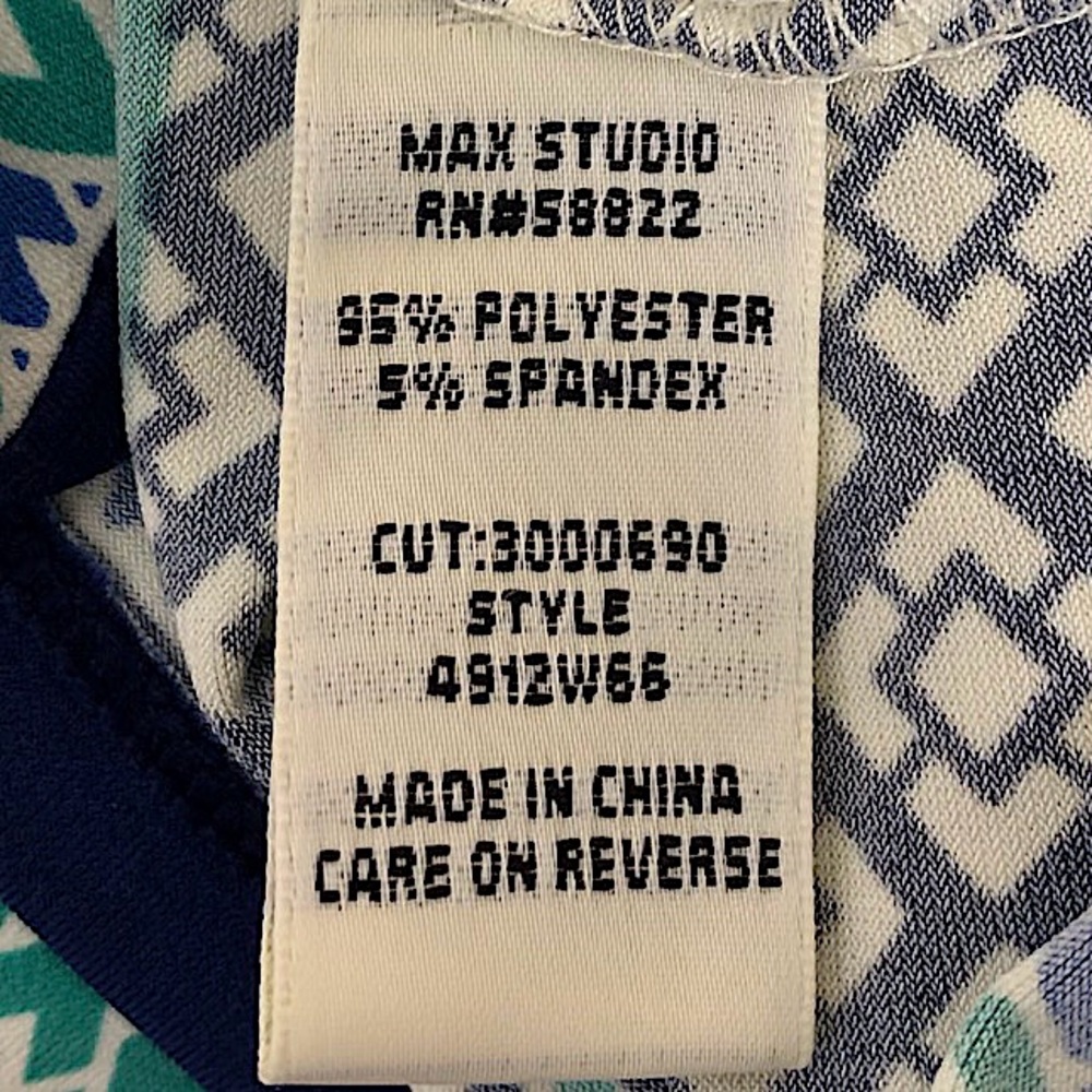 Max Studio patterned collared dres - Picture 9 of 12